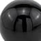 Homeroots 4" Black Aluminum Decorative Orb Tabletop Sculpture 373767 - alternate 5
