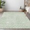 Homeroots 5' X 8' Mint Green And Ivory Geometric Washable Indoor Outdoor Area Rug 595092 - alternate 6
