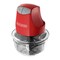 Black & Decker 4 Cup Glass Bowl Chopper With Two Mixing Bowls in Red EHC3002R - alternate 5