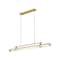 Z-Lite Benoit Modern Gold 1 Light Linear Chandelier 1959-54L-MGLD-LED - alternate 7