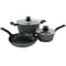 Oster Kingsway 5 Piece Aluminum Nonstick Cookware Set in Black 127745.05 - alternate 1