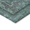 Homeroots 10' X 14' Teal Blue And Turquoise Medallion Washable Indoor Outdoor Area Rug 616081 - alternate 7