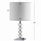 Jonathan Y Barnard 22" LED Crystal/Metal Table Lamp, Clear, 2PK JYL5040A-SET2 - alternate 11