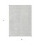 Homeroots 3' X 5' Silver And Gray Geometric Washable Indoor Outdoor Area Rug 595115 - alternate 8