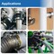 Grizzly Supply Hose Clamp, SAE 80, 304 Stainless Steel, Zinc Screw, 4-5/8 to 5-1/2 in Clamping Dia, 10PK #80P HC - alternate 7