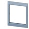 Siemens cover frame for door cutout 104.6 x 112.8 mm WxH accessory for: circuit 3VA9233-0SB20 - alternate 1
