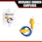 Malta Dynamics Corded TPE Ear Plugs 100 Pcs-22dB NRR Noise Cancelling Ear Plugs EP0002 - alternate 4