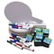 Flipside Oval Dry Erase Answer Paddle + Colored Markers + Student Eraser - Class Pack  of 12 Sets 19232 - alternate 1