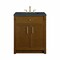 James Martin Vanities Bellshire 30" Single Vanity, Honey Oak w/ 3 CM Charcoal Soapstone Silestone Top 660-V30-HNO-3CSP - alternate 1