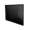 Ghent Aria Low Profile Glassboard, Magnetic, 3'H x 5'W, Horizontal, Black ARIASM35BK - alternate 3