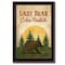 Homeroots Lazy Bear 1 Black Framed Print Wall Art 405449 - alternate 1