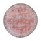 World Rug Gallery Vintage Inspired Machine Washable Non Slip Area Rug 8 ft Round Red 6029RED8RND - alternate 6