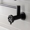 Kingston Brass Wall Mount Pot Filler Faucet, Matte Black KS4100RX - alternate 5