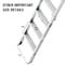 Wrightmaster 7.7 ft. - 10.3 ft., 25" x 54" Telescoping Household Aluminum Attic Ladder, 375 lb. Load Capacity ZR-185494 - alternate 9