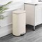 Happimess Curtis 8-Gallon Step-Open Trash Can, Limestone Beige HPM1011I - alternate 8
