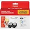 Canon Original Inkjet Ink Cartridge, Color, Black, 1 Pack, Inkjet, 12PK PG210/CL211 - alternate 2