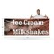 Signmission Ice Cream Milkshakes, 48 Inch x 120 Inch, Vinyl Banner B-120-30703 - alternate 5