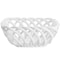 Meritage Modern Prestige 9 Inch Square Dolomite Basket Serving Bowl in White 109304.01 - alternate 1