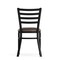 Flash Furniture HERCULES Black Ladder Back Metal Restaurant Chair - Mocha Vinyl Seat, 2PK 2-XU-DG694BLAD-MCHV-GG - alternate 8