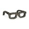 Homeroots Eugene Rustic Brown Wooden Eyeglass Sculpture 392459 - alternate 9
