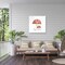 Trademark Fine Art Outdoor Canvas Art - Beth Grove 'Woodland Love Red Mushroom' Wall Art for Patios, or Gardens WAP32227-OC1818WR - alternate 6
