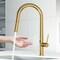 Vigo Greenwich Single-Handle Pull-Down Sprayer Kitchen Faucet with Touchless Sensor in Matte Brushed Gold VG02029MGS - alternate 6