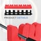 Simple Deluxe Horizontal Fishing Rod Holders Wall-Mounted - Fishing Rod Rack, Great Fishing Pole Holder and Rack SOFISHRODRACKHRED - alternate 6