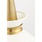 Mitzi Kiki 1 Light Pendant 18 In. Aged Brass/Cream H251701L-AGB/CR - alternate 5