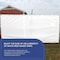 Tarps Now Heavy Duty Tarp, 20 ft x 20 ft, 50 Mil, White, Mesh CSM75WH-2020 - alternate 6