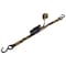 Prosource Tie-Down, 4-Pk, 1 in W, 10 ft L, Polyester Webbing, Metal Ratchet, Camouflage, 400 lb FH64052-CAMO - alternate 1