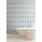 York Wallcoverings Large Lattice Blue Wallpaper CM2383 - alternate 5