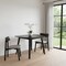 Homeroots 43" Black Wood Dining Table 630377 - alternate 5