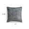 Homeroots 21" Gray Splatter Linen Throw Pillow Cover 608170 - alternate 4