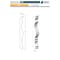 Reso Radiata pine, White, 96 in L, 0.68 in H, 6.5 in W, Primed RMC-M614-96-20 - alternate 3