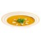 Smarty Had A Party 5 oz White with Gold Edge Rim Round Disposable Plastic Dessert Bowls 120 Bowls, 120PK 115WHG-CASE - alternate 8