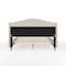 Martha Stewart Amelia Queen Upholstered Platform Bed w/Curved Headboard and Cushioned Siderails, Wood Slat, Beige TW-3WDB02B-Q-BG-MS - alternate 8