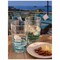 Homeroots Set of Four Clear and Blue Swirl Acrylic Highball Glasses 521171 - alternate 5