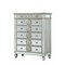 Homeroots 21" X 44" X 56" Mirrored Wood Chest 347080 - alternate 5
