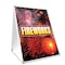 Signmission Fireworks1, 36 Inch x 24 Inch A-frame Yard Sign, Plastic Sign SBC-2436-Fireworks1 - alternate 1