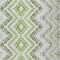 Homeroots 3' X 5' Green Ivory And Gray Geometric Washable Indoor Outdoor Area Rug 581539 - alternate 9