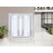 Vdomdoors Front Exterior Prehung Metal-Plastic Double Doors / MANUX 8088 White Silk / 2 Sidelites Exterior Wi MANUX8088DEXD-WS-LH-W14+72+14xH80 - alternate 3