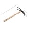 Kings County Tools Hoe Garden Tool 18 in Double-Sided Carbon Steel Garden Hoe & 2-Prong Cultivator Multipurpose Tools GW54A03-05 - alternate 6