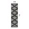 World Rug Gallery Contemporary Geometric Stripe Weather Resistant Reversible Indoor/Outdoor Rug 2 ft x 7 ft Black WR109BLACK2X7 - alternate 6