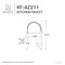 Anzzi Carriage Single-Handle Standard Kitchen Faucet in Oil Rubbed Bronze KF-AZ211ORB - alternate 6