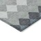 Homeroots 8' X 10' Gray Black And Green Geometric Washable Indoor Outdoor Area Rug 597905 - alternate 9