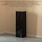 Uniquewise 40-Inch Black Fiberglass Pedestal Backdrop Stand - Stylish Flower or Cake Holder for QI003858BK-40 - alternate 10