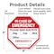 Signmission In Case of Emergency Please Save Ou, 6 Inch X 6 Inch, Plastic Sign OC-P-6-90 - alternate 5