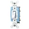Leviton Toggle 3-Way Illum Ind Gr 15A White 1203-LHW - alternate 1