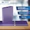 Davis Group Easyview Premium, Round Ring, Customizable, View Binder, (Purple, 1"), PK6 8411-69-06 - alternate 7