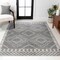 Jonathan Y Amir Moroccan Beni Souk Gray/Cream 12 ft. x 15 ft. Area Rug MOH200C-15 - alternate 1